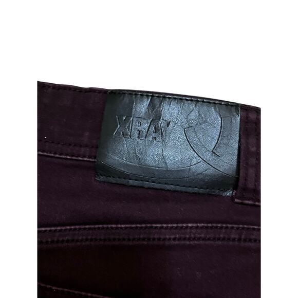 X-Ray burgundy Men’s jeans Size 32/32 - Picture 3 of 5